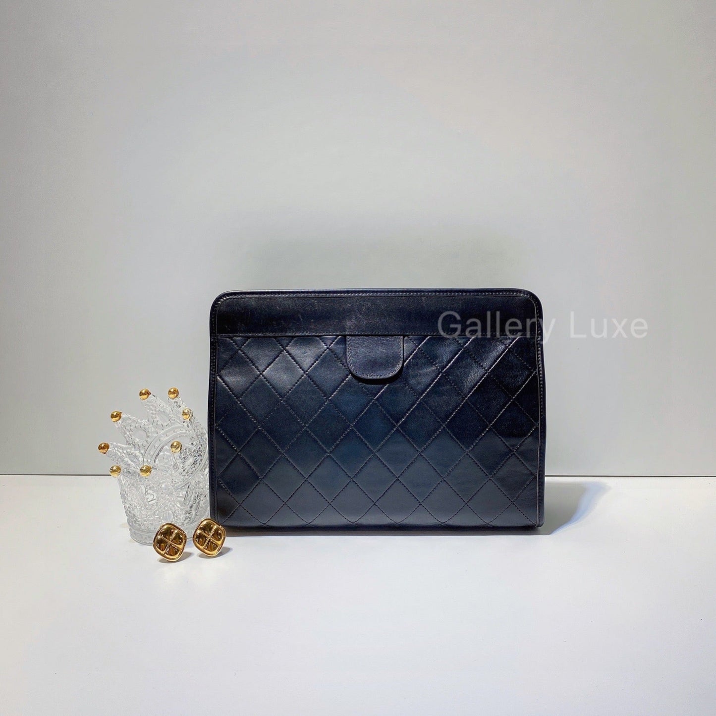 No.2703-Chanel Vintage Lambskin Small Clutch