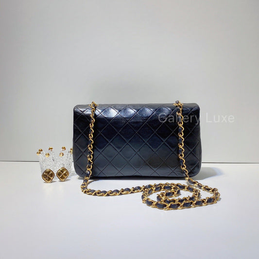 No.2683-Chanel Vintage Lambskin Flap Bag