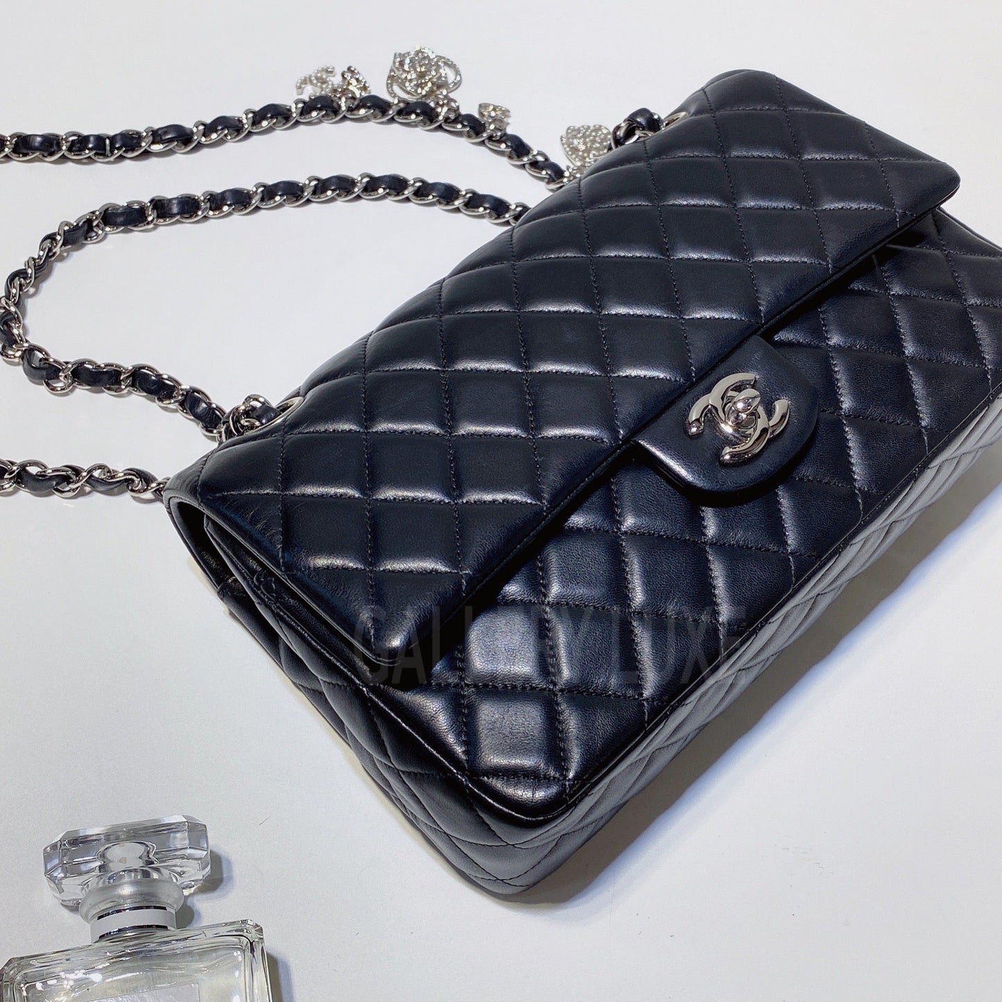 No.3271-Chanel Lambskin Valentine Flap Bag