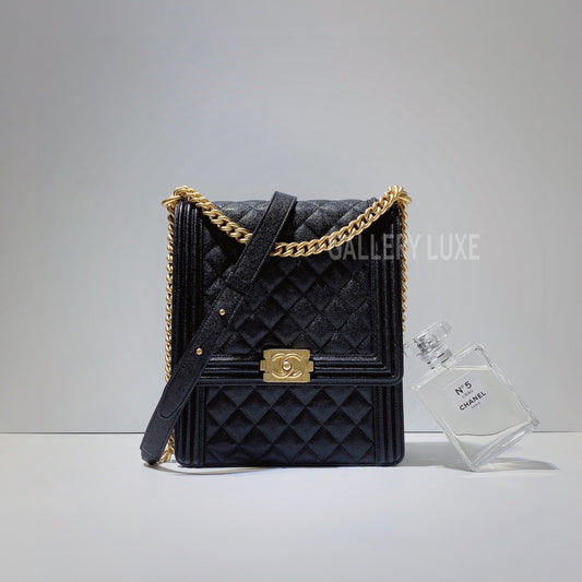 No.3273-Chanel Caviar Large New Boy