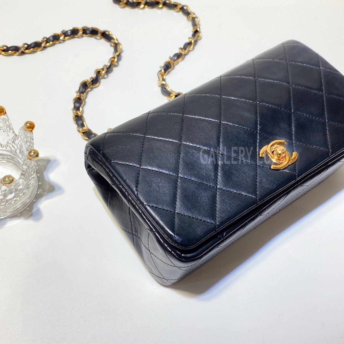 No.3026-Chanel Vintage Lambskin Mini Flap Bag