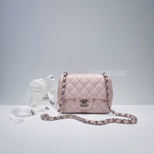 No.3449-Chanel Caviar Classic Flap Mini 17cm