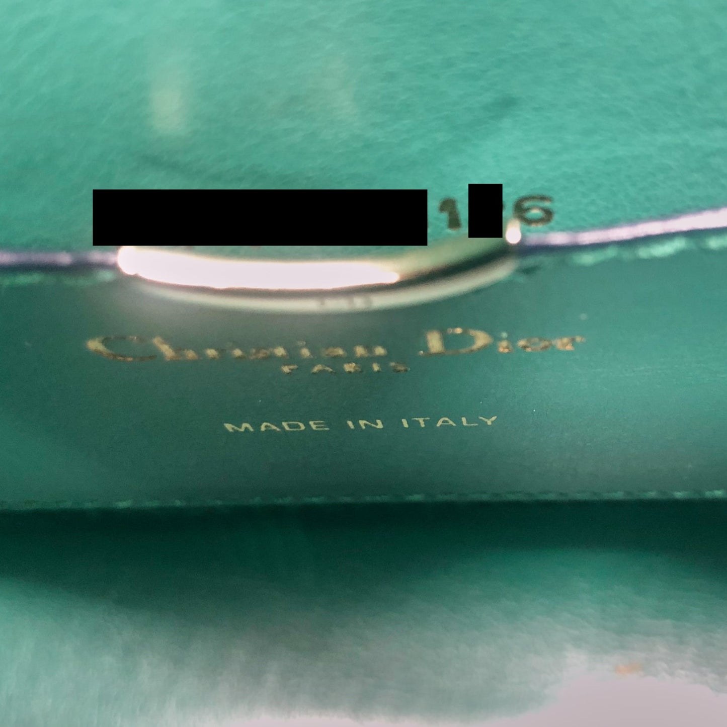 Christian Dior Python Clutch/ Crossbody Bag Multi Colour