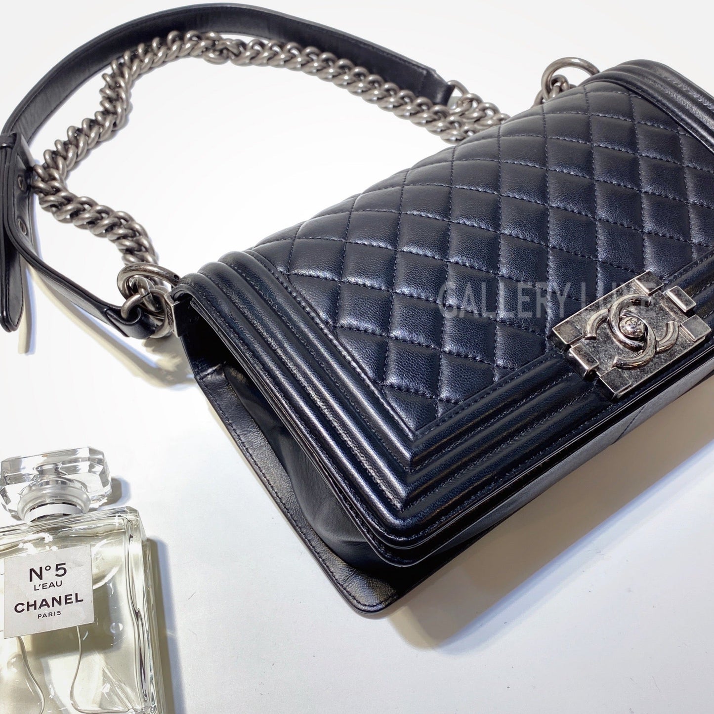 No.3036-Chanel Lambskin Boy 25cm