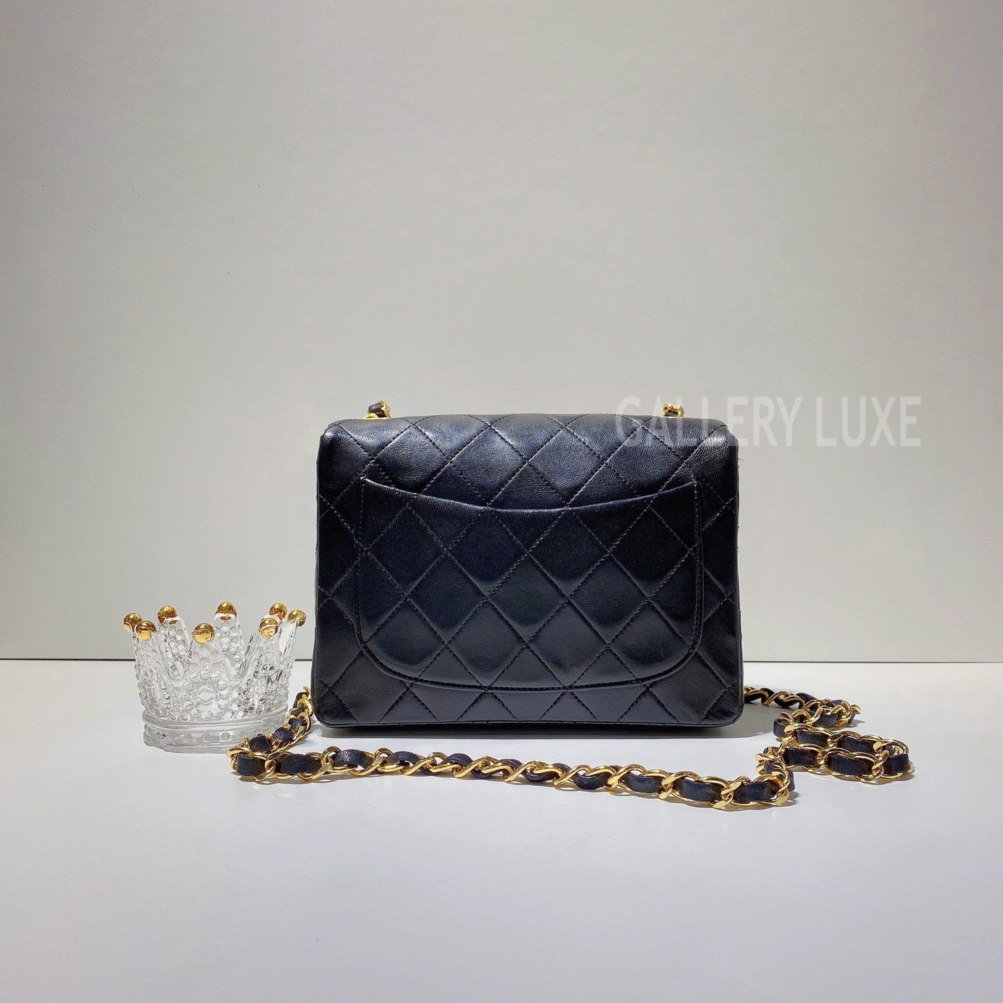 No.3031-Chanel Vintage Lambskin Classic Flap Mini 17cm