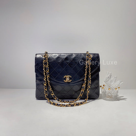 No.2307-Chanel Vintage Lambskin Flap Bag