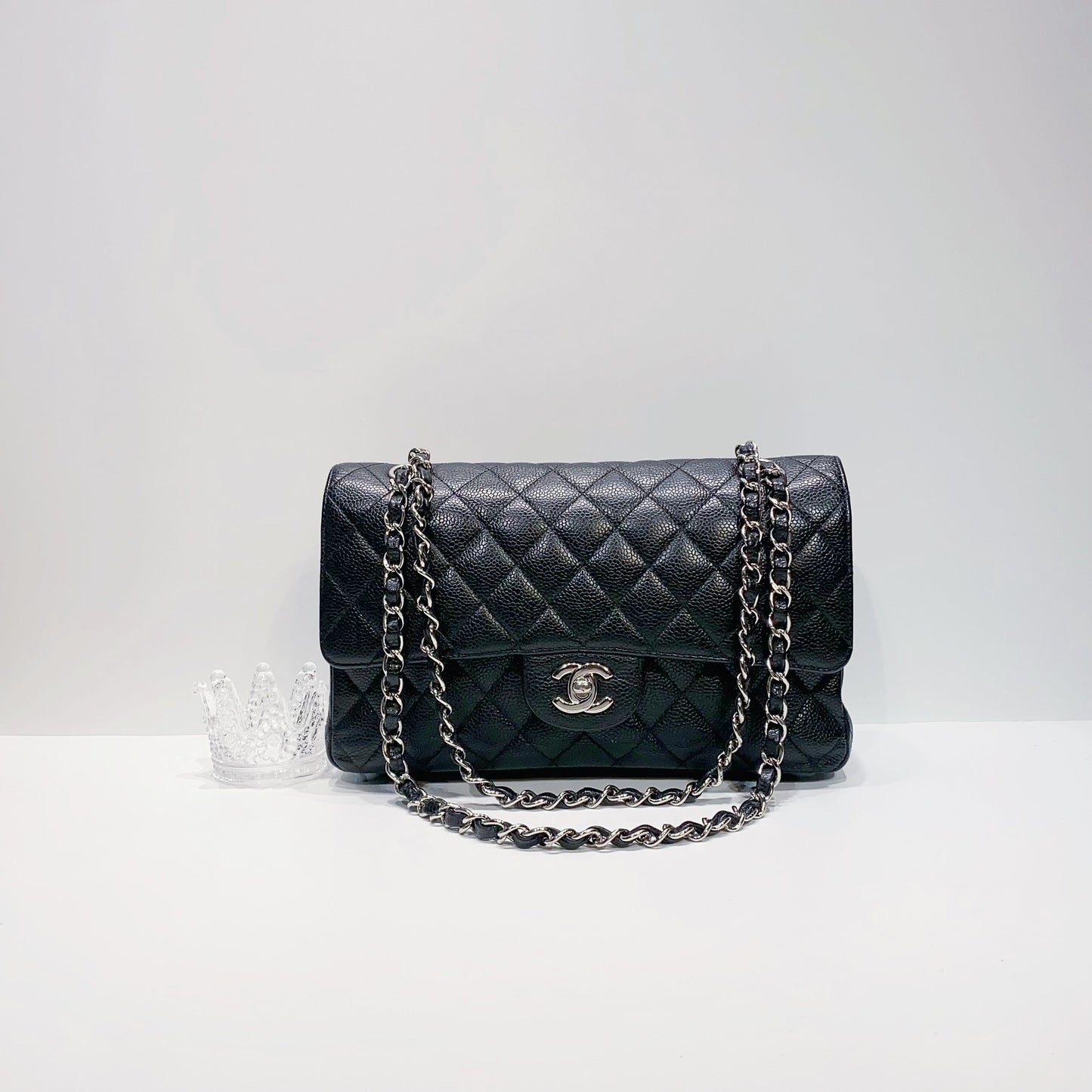 No.3948-Chanel Caviar Classic Flap Bag 25cm
