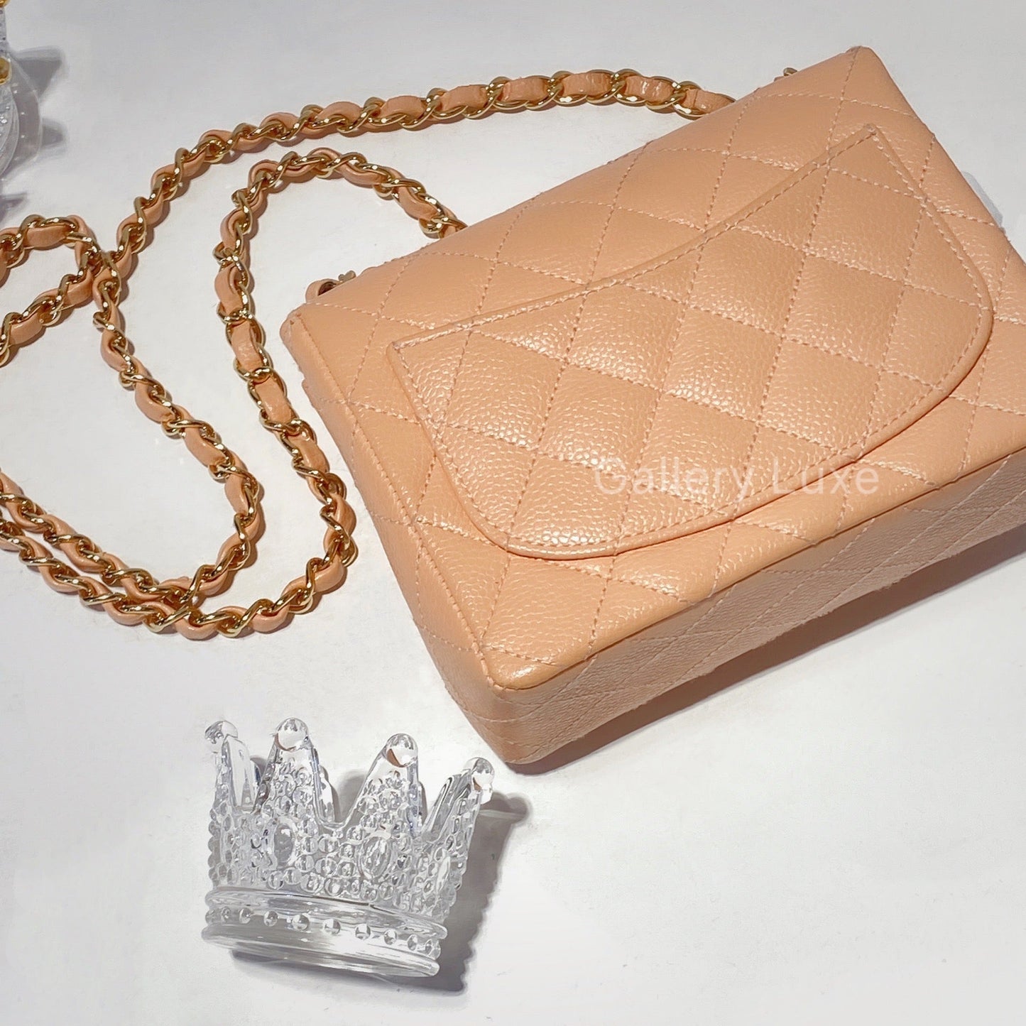 No.2252-Chanel Vintage Caviar CF Mini 17cm