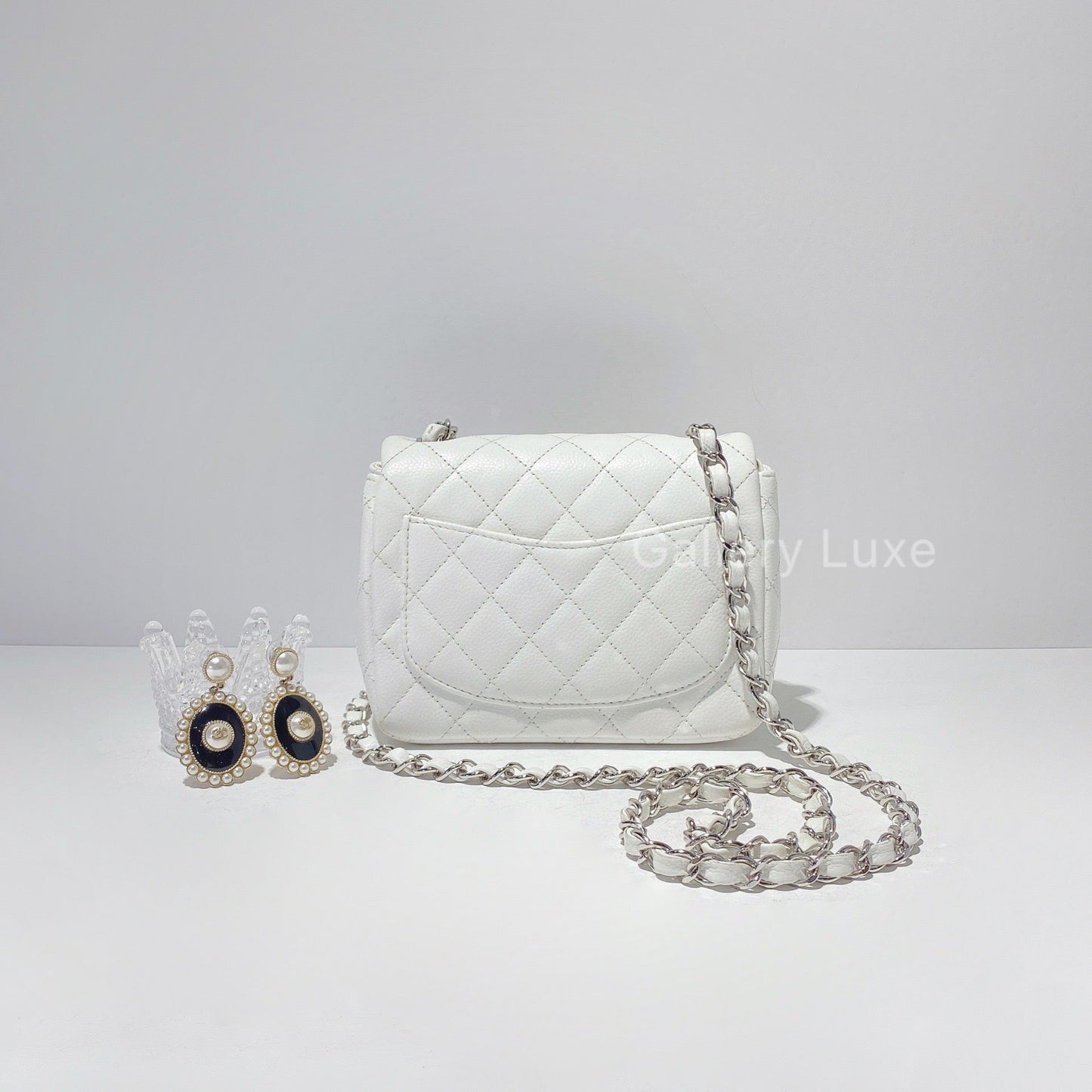 No.2481-Chanel Caviar Classic Flap Mini 17cm