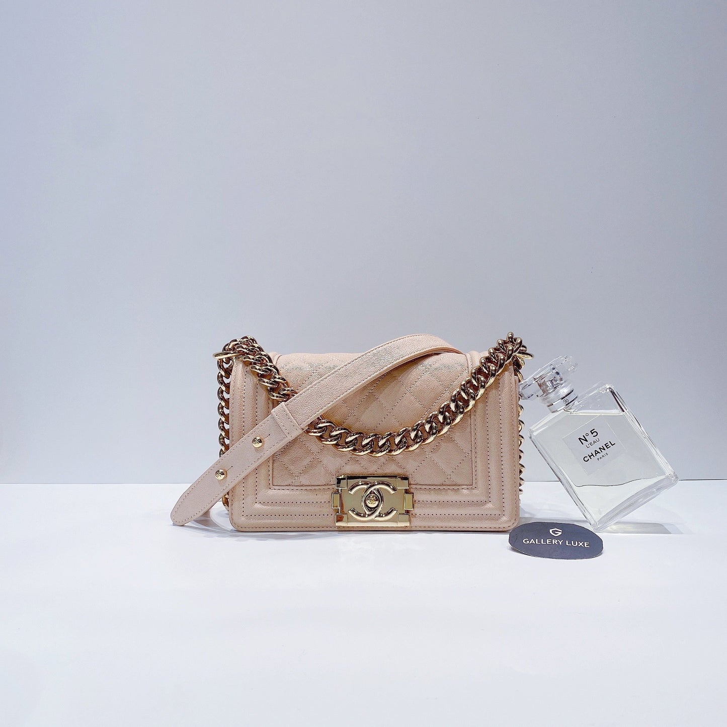 No.3597-Chanel Caviar Boy 20cm
