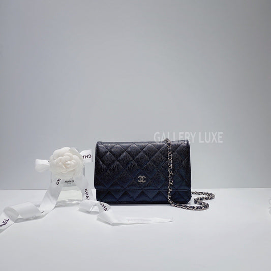 No.3482-Chanel Caviar Timeless Classic Wallet On Chain