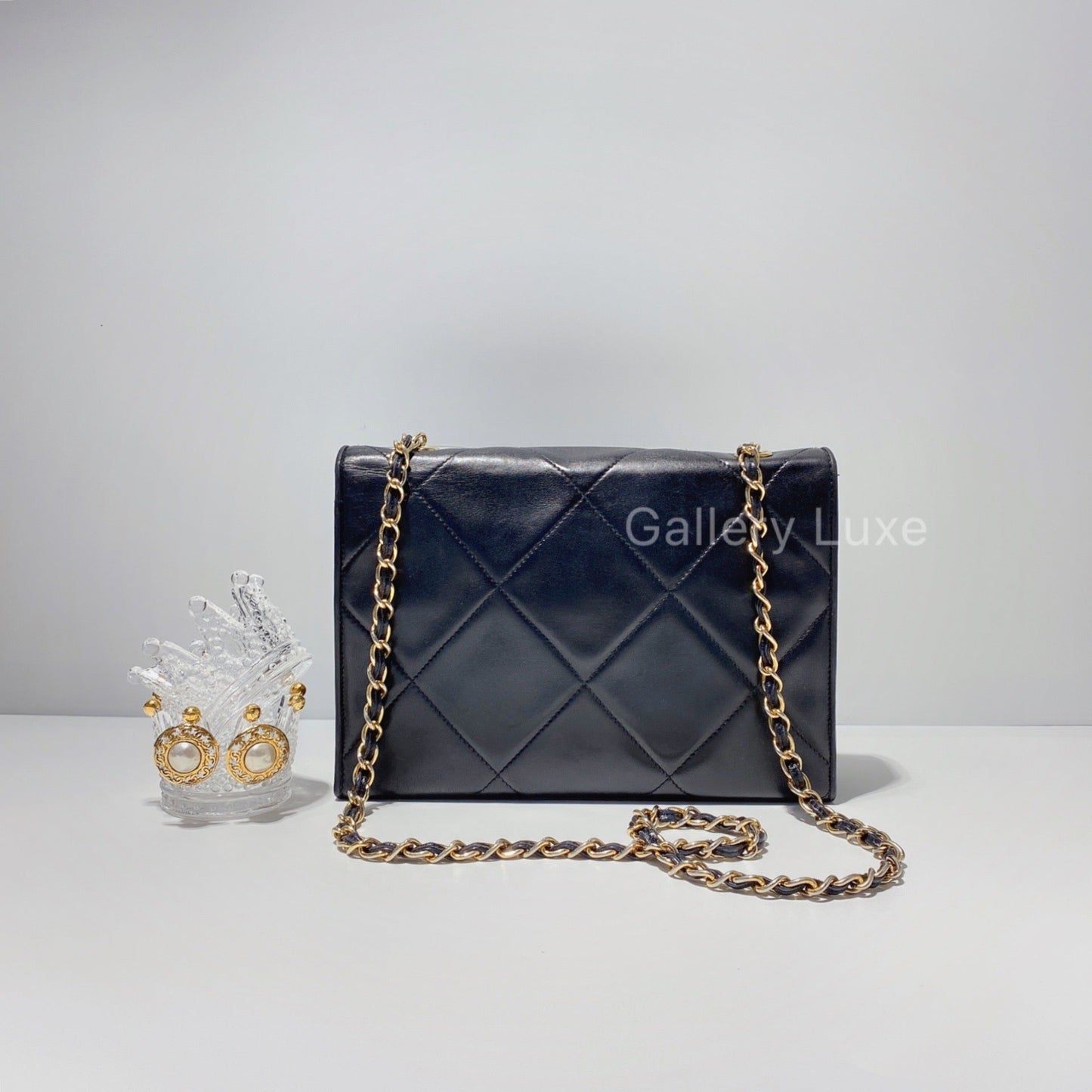 No.2299-Chanel Vintage Lambskin Flap Bag