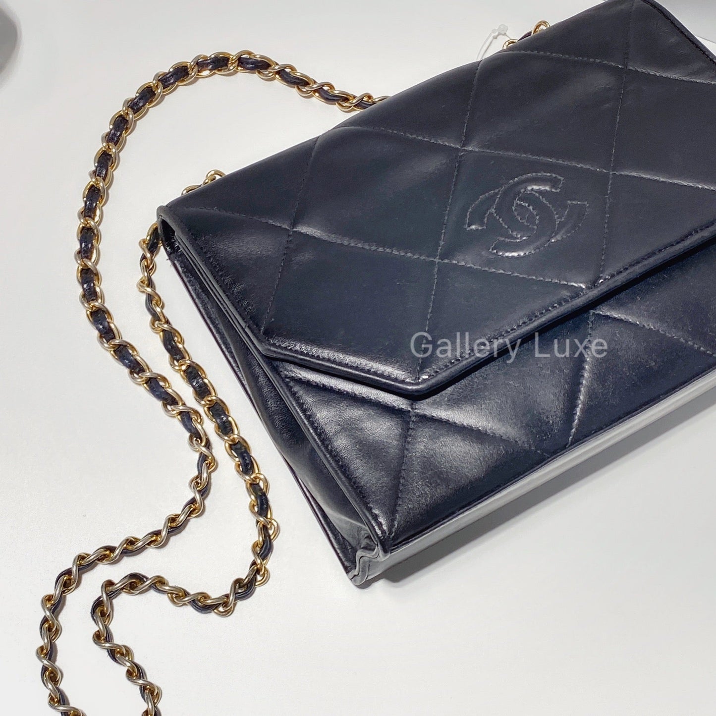 No.2299-Chanel Vintage Lambskin Flap Bag