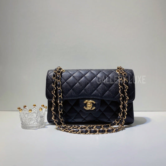 No.3060-Chanel Vintage Caviar Classic Flap 23cm