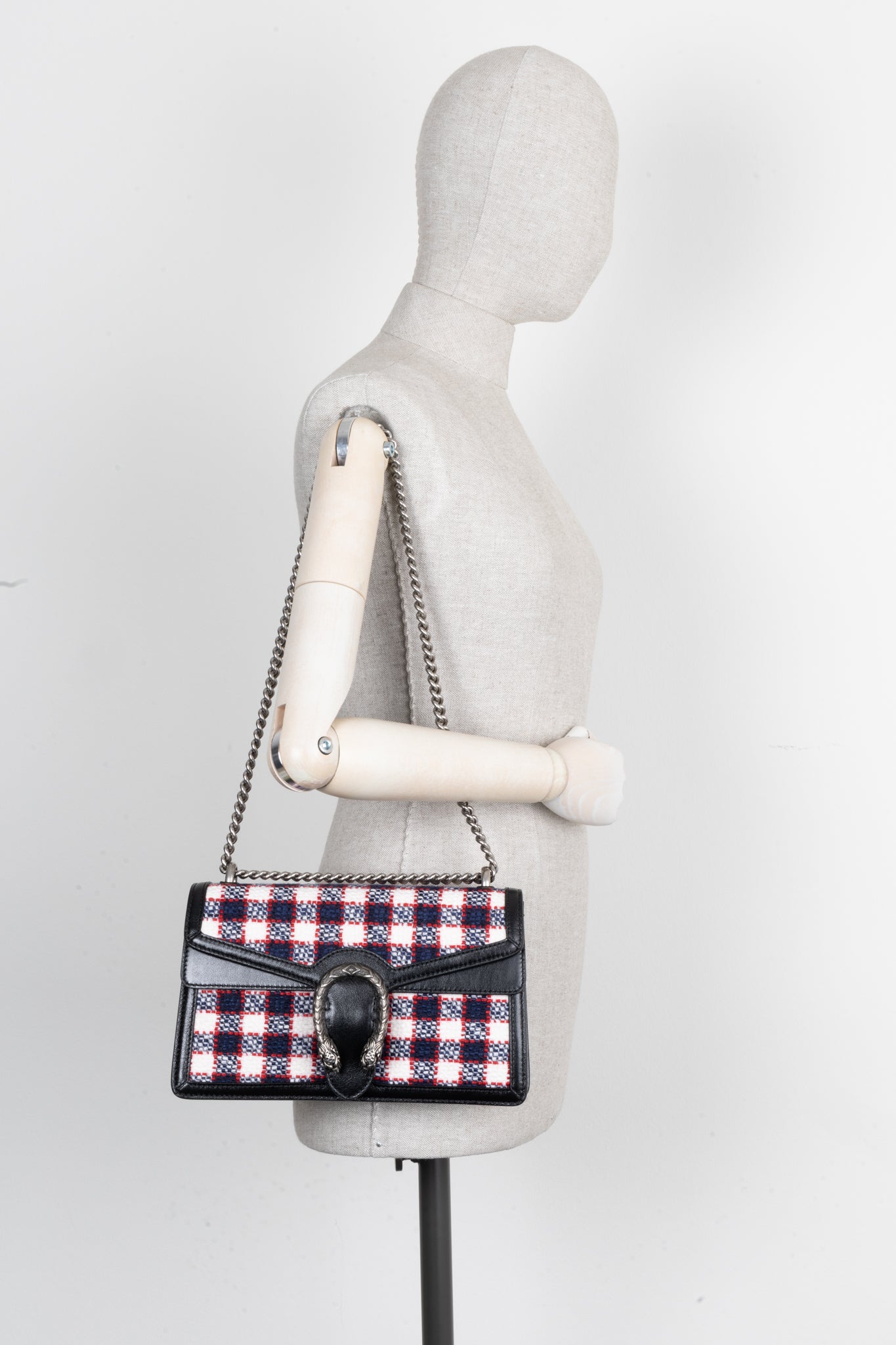 Luxury Gucci Trending 2025 Dionysus Tweed Bag