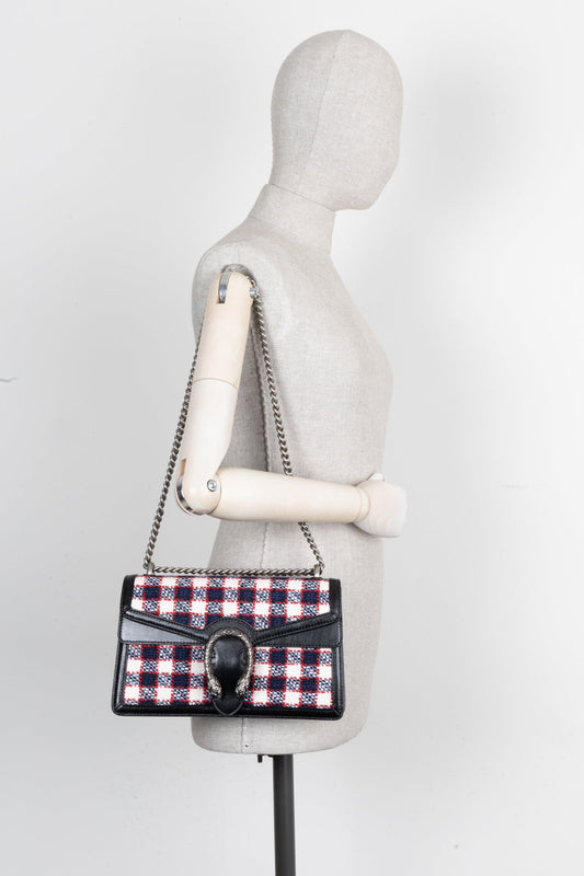 Luxury Gucci Trending 2025 Dionysus Tweed Bag
