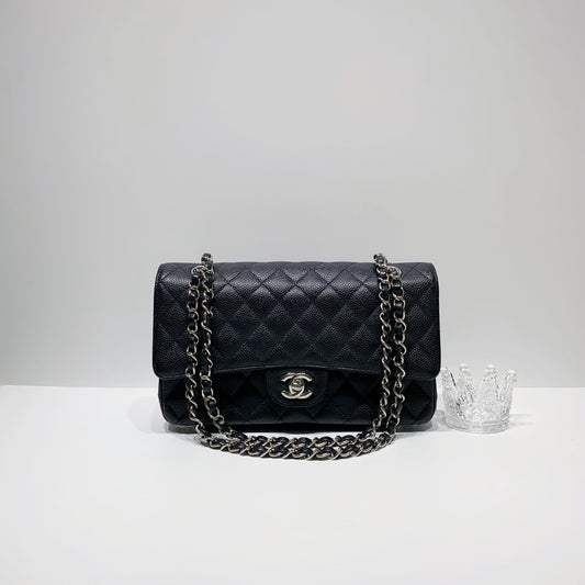 No.3821-Chanel Caviar Timeless Classic Flap Bag 25cm