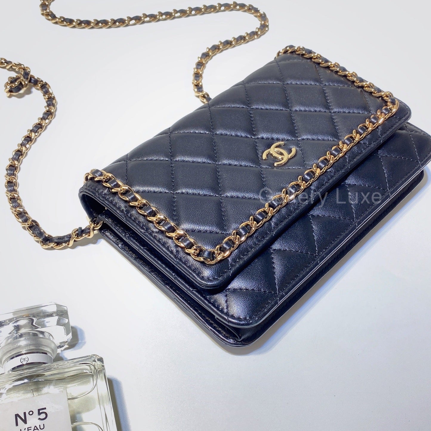 No.2757-Chanel Running Chain Wallet on Chain