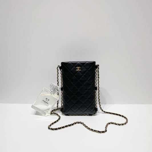 No.4003-Chanel Tech Take Away Phone Holder With Chain