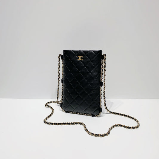 No.4003-Chanel Tech Take Away Phone Holder With Chain