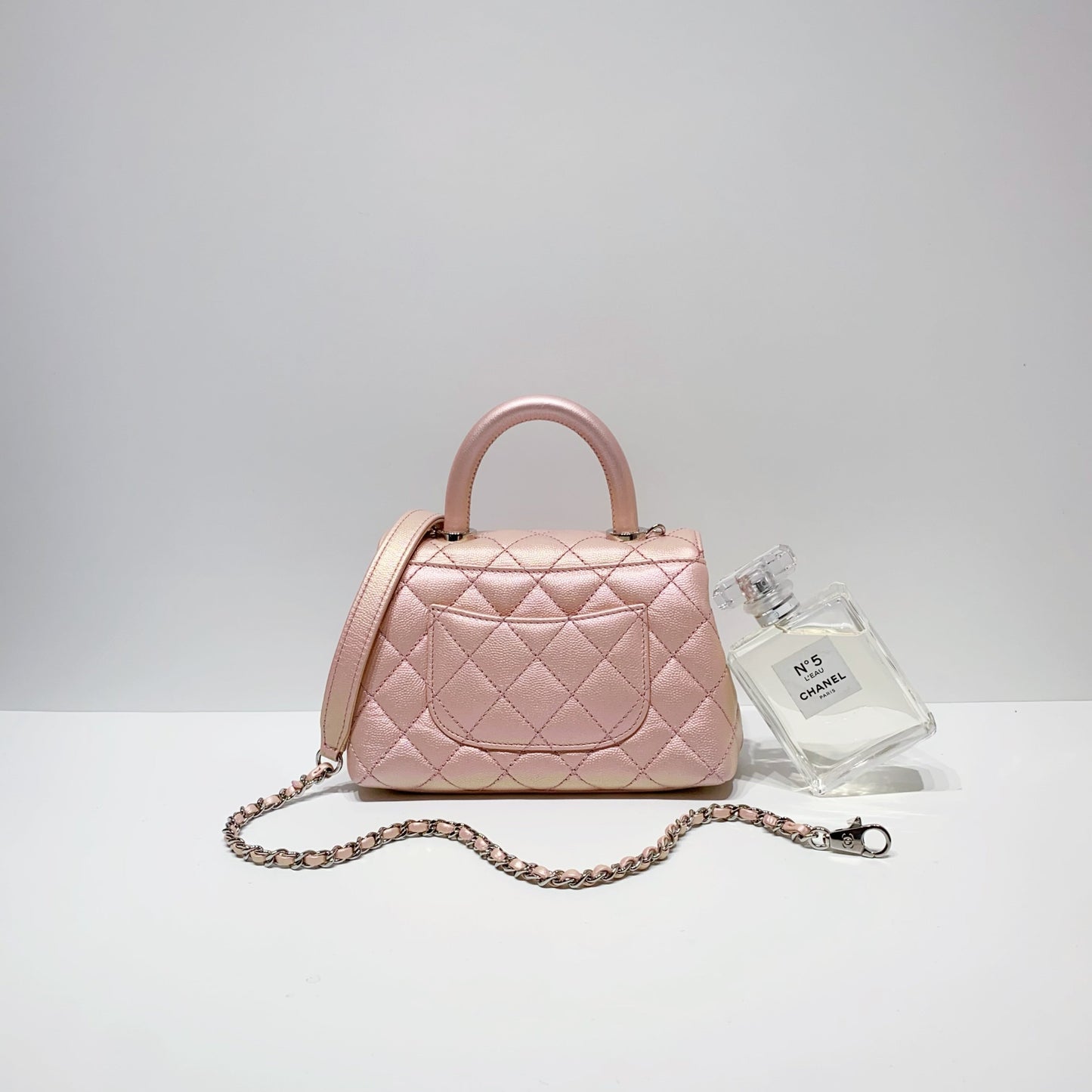 No.3963-Chanel Caviar Mini Coco Handle