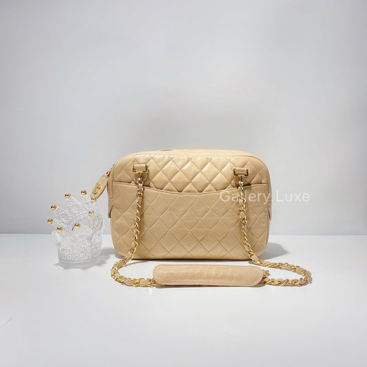 No.2217-Chanel Vintage Lambskin Shoulder Bag