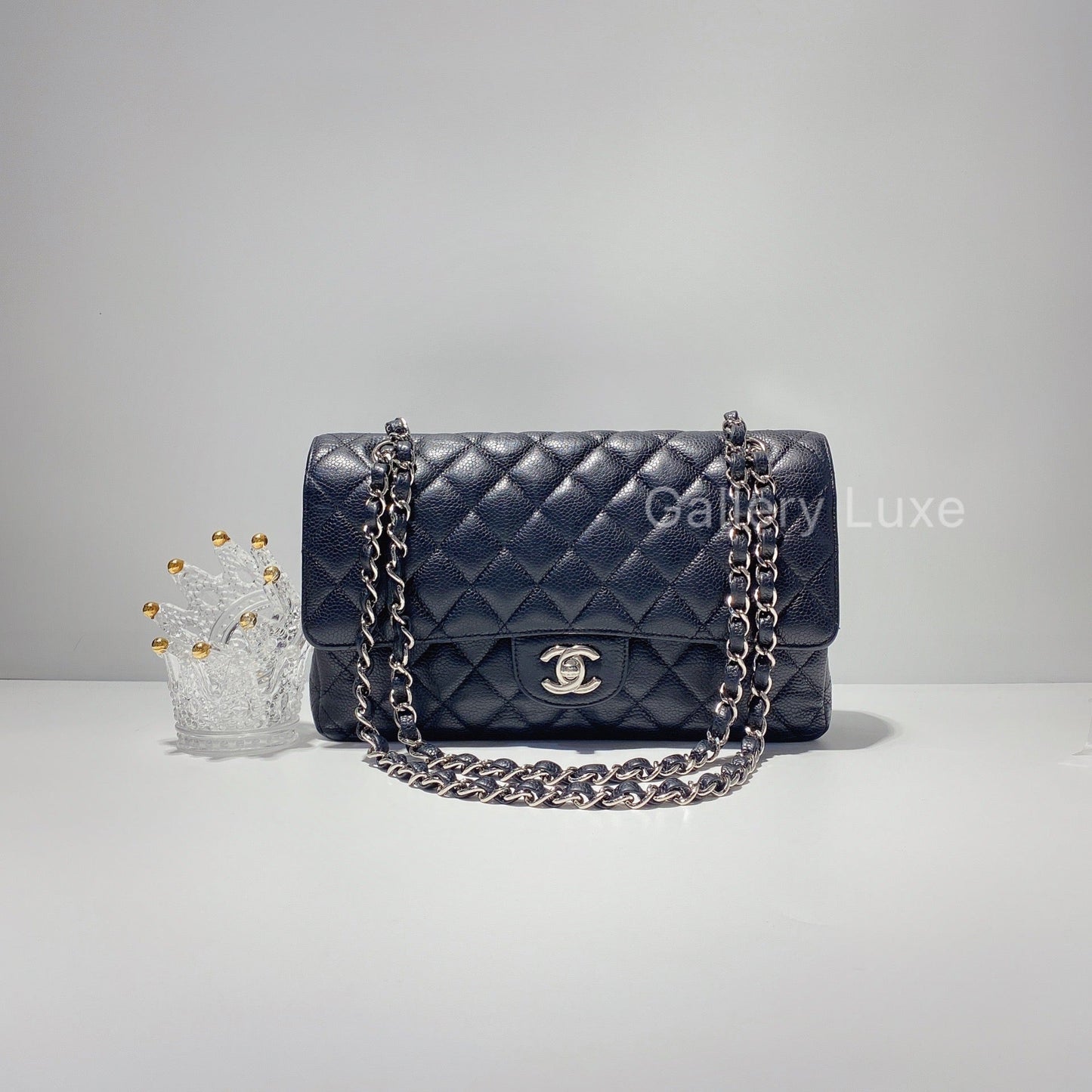 No.2466-Chanel Caviar Classic Flap Bag 25cm