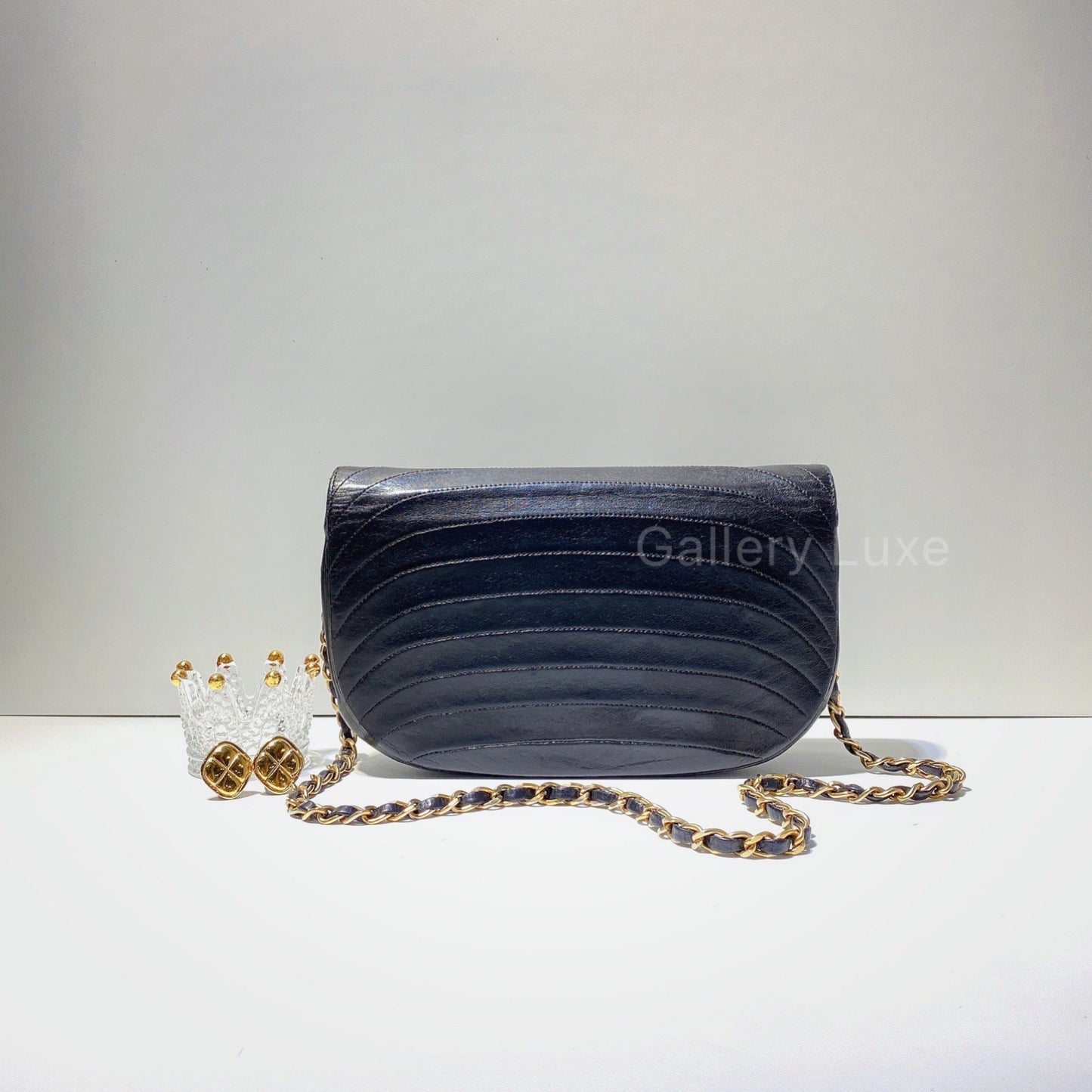 No.2747-Chanel Vintage Lambskin Flap Bag