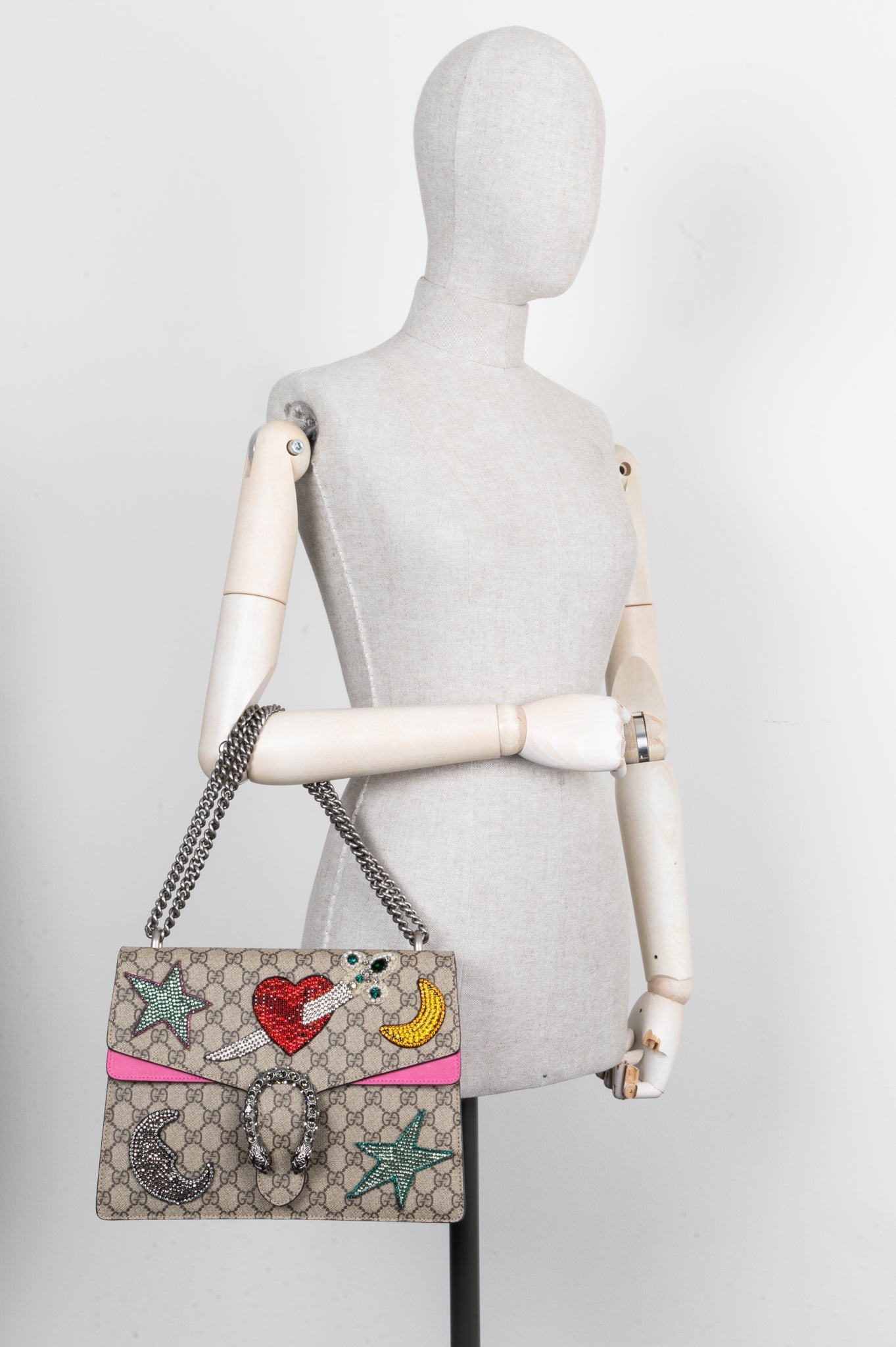 Luxury Gucci Trending 2025 Dionysus GG Bag Crystals