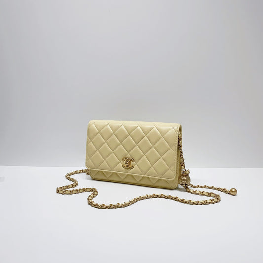 No.4033-Chanel Pearl Crush Wallet On Chain