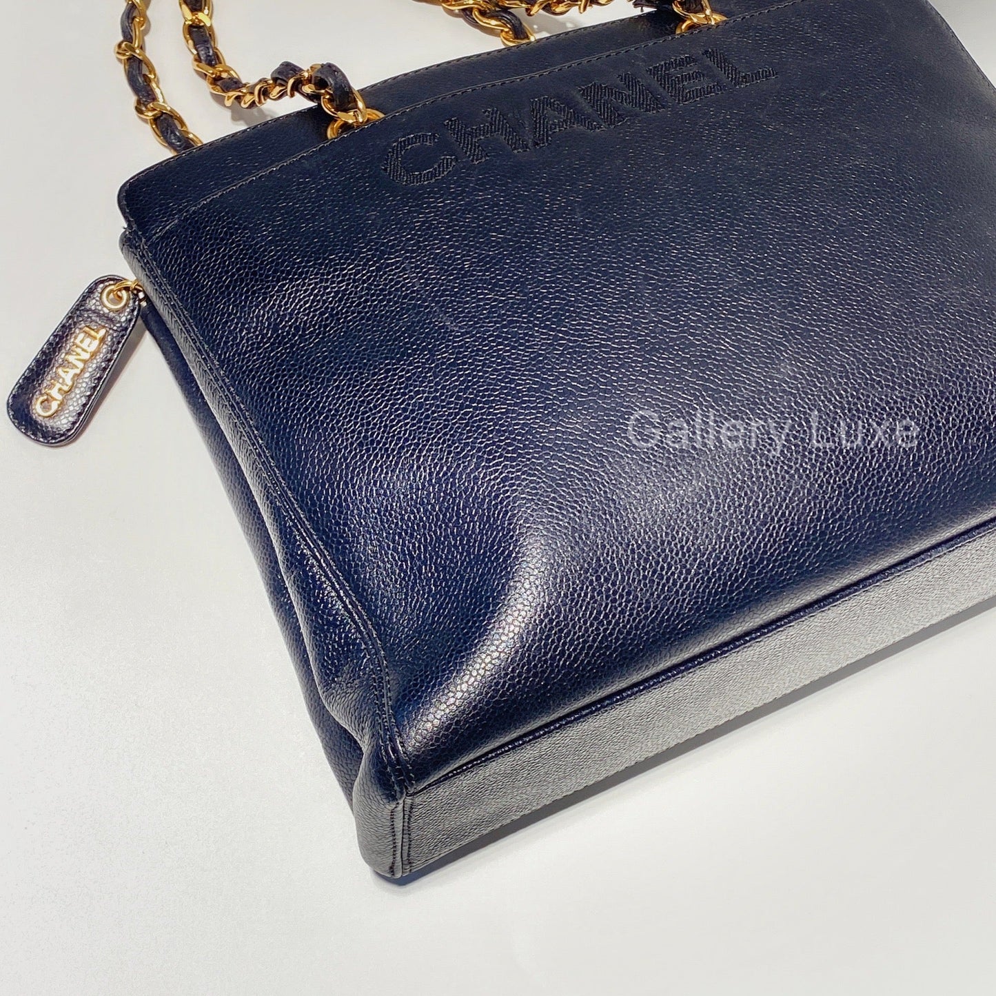 No.2272-Chanel Vintage Caviar Tote Bag