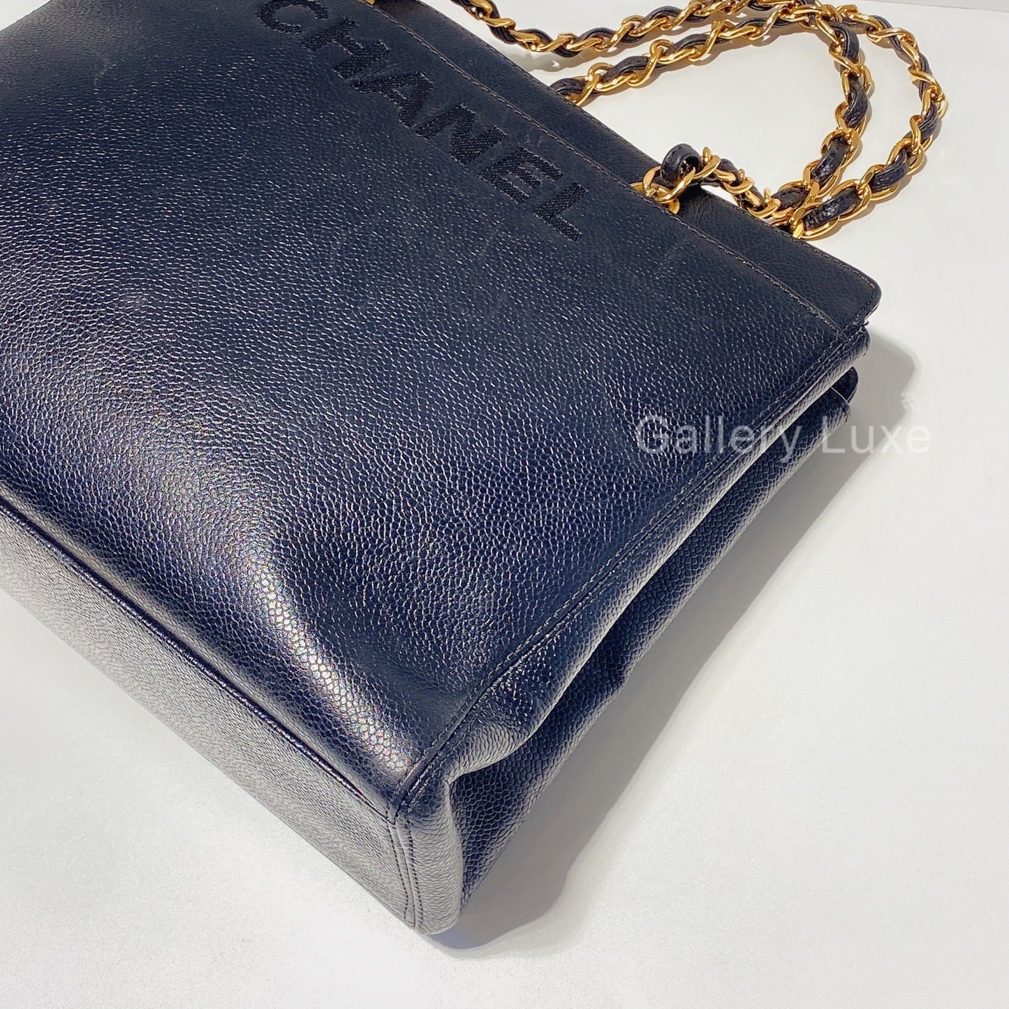 No.2272-Chanel Vintage Caviar Tote Bag