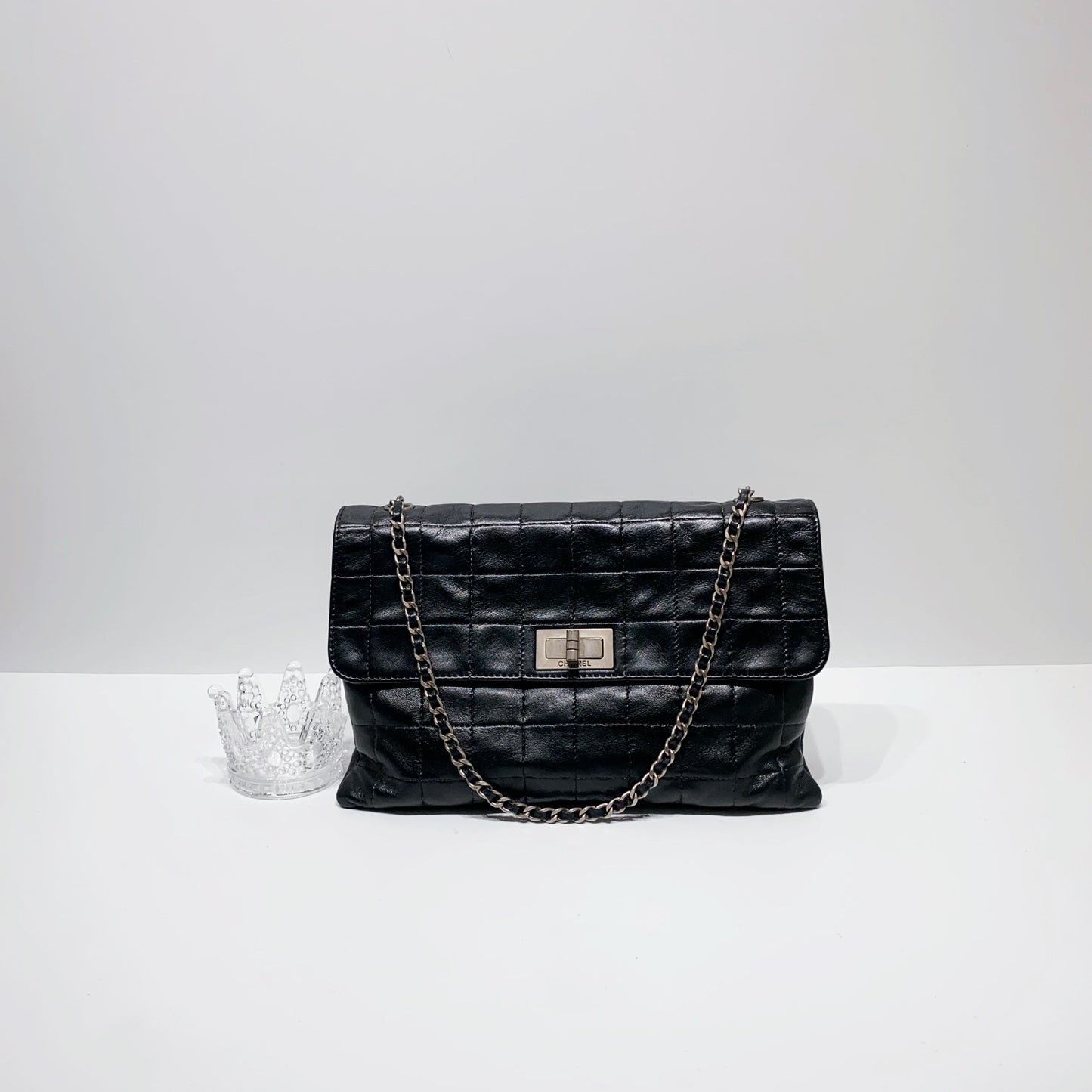 No.4035-Chanel Vintage Lambskin Flap Bag