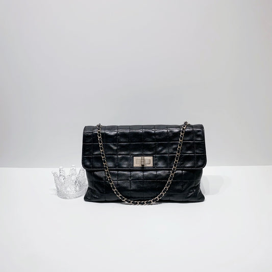 No.4035-Chanel Vintage Lambskin Flap Bag