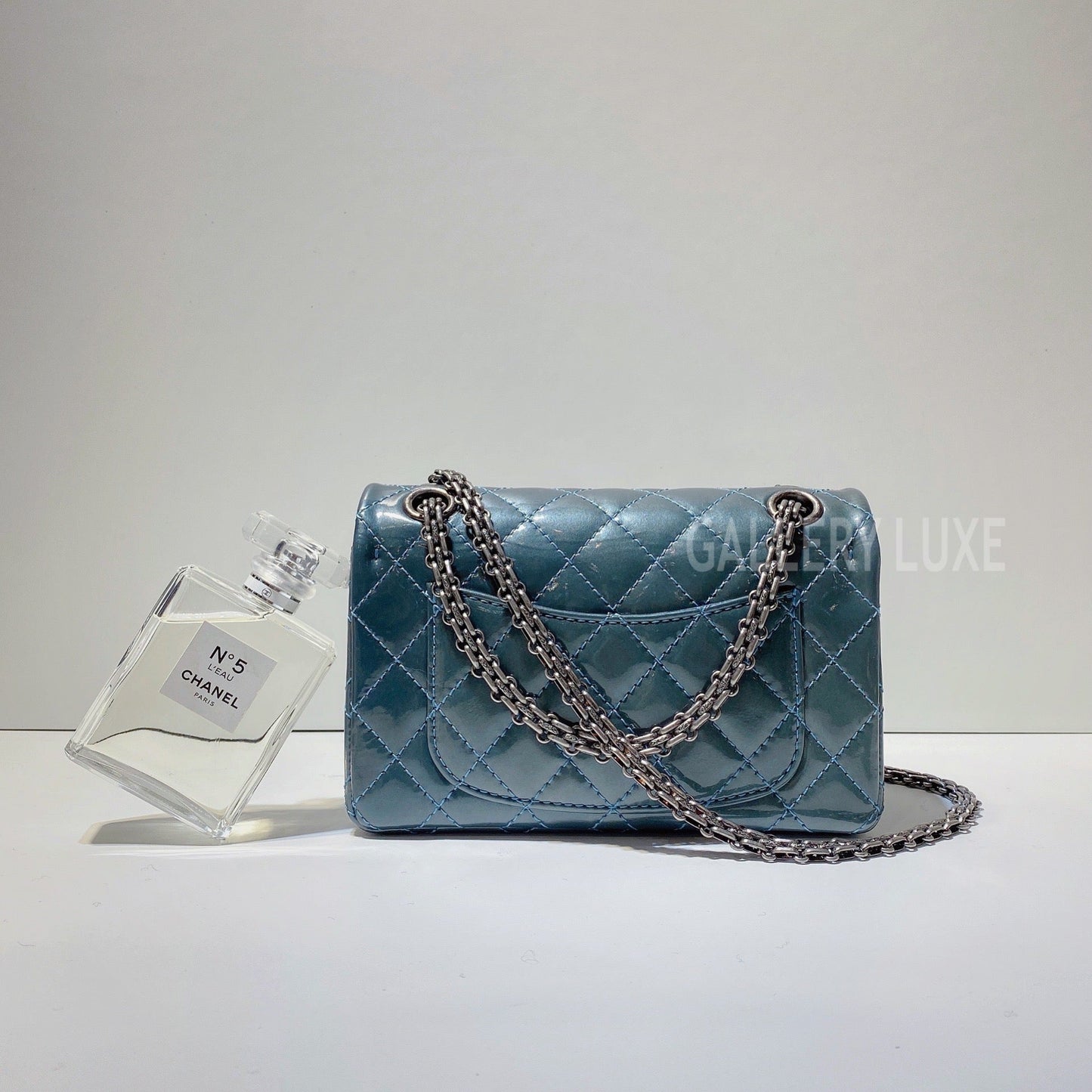 No.3089-Chanel Patent Mini Reissue 2.55 Flap Bag
