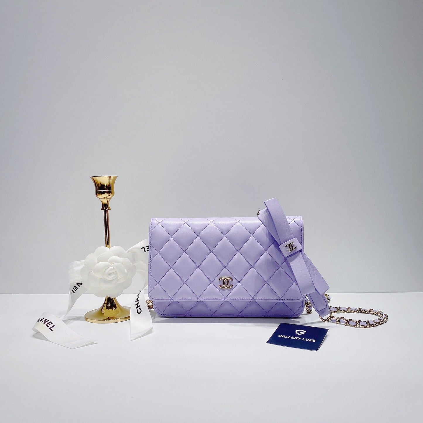 No.3486-Chanel Coco Bow Wallet On Chain (Brand New / 全新貨品)