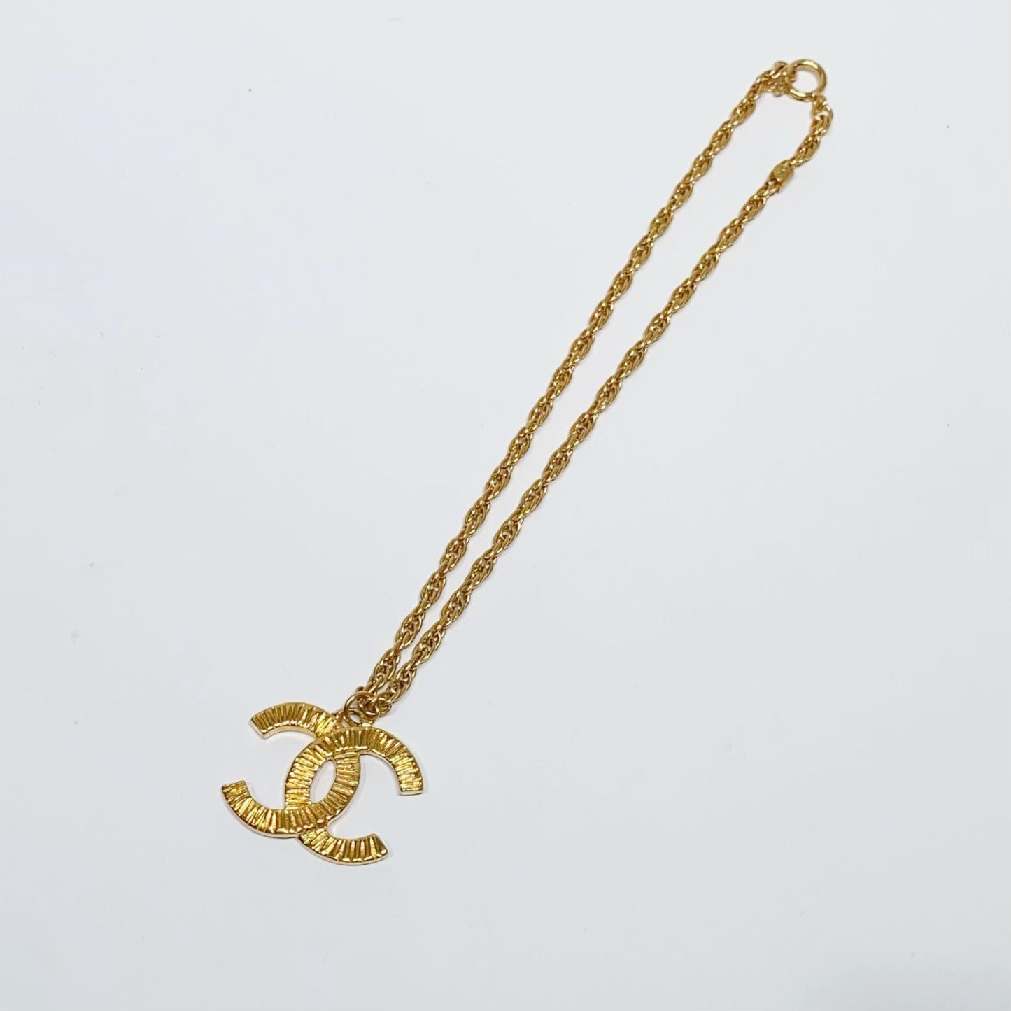 No.4056-Chanel Vintage Coco Mark Necklace
