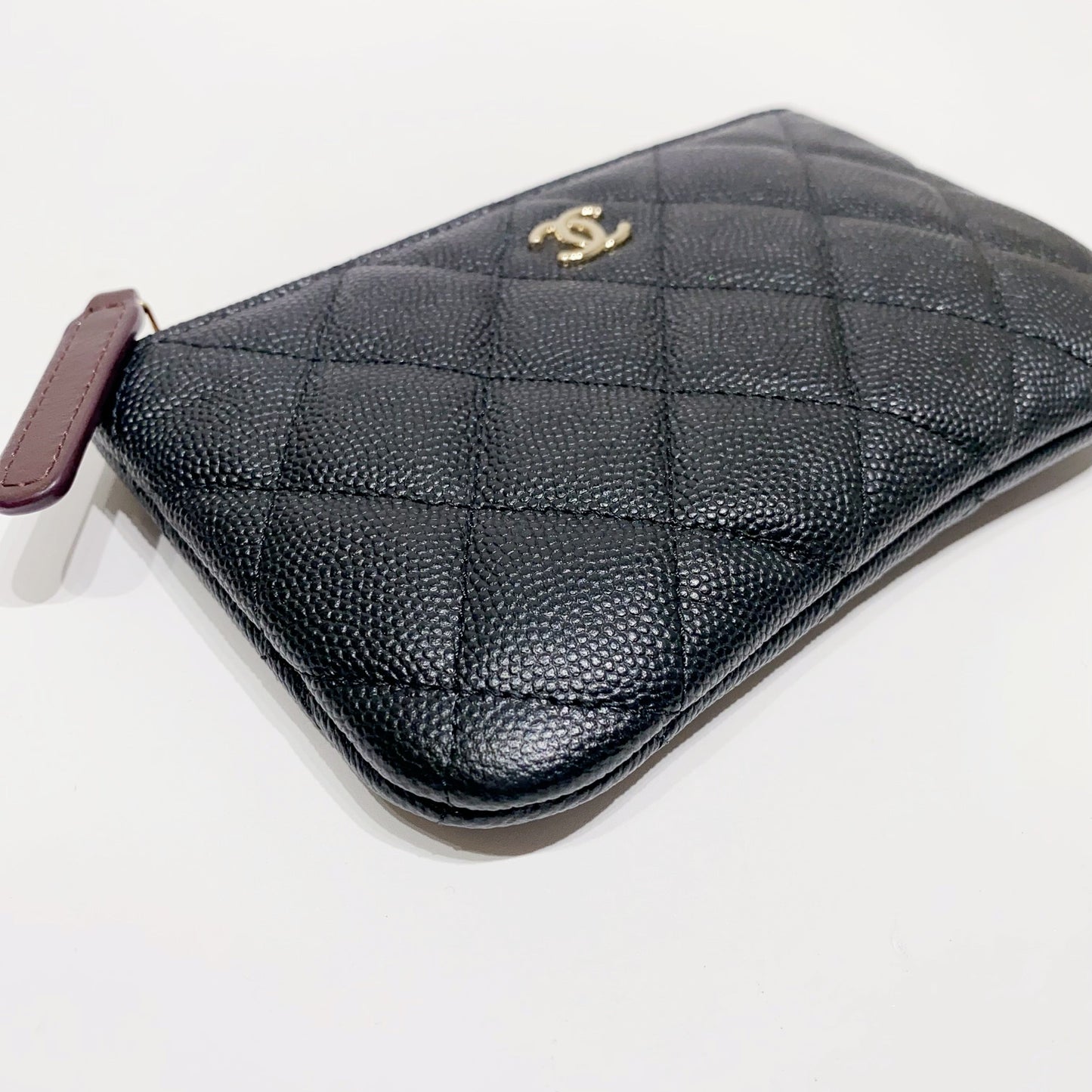No.4075-Chanel Caviar Timeless Classic Mini O Case Pouch