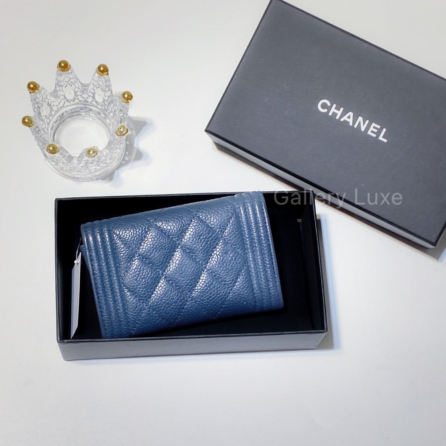 No.2651-Chanel Caviar Boy Card Holder