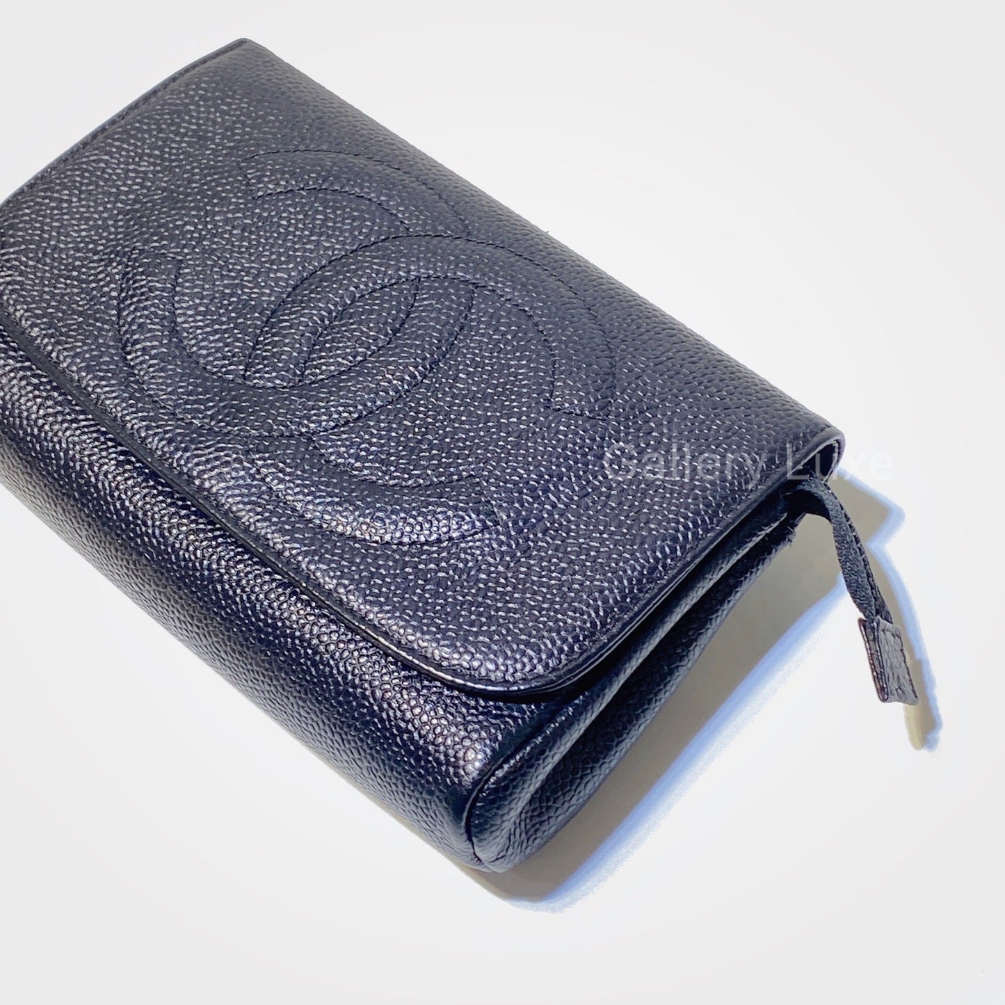 No.2778-Chanel Vintage Caviar Vanity Pouch