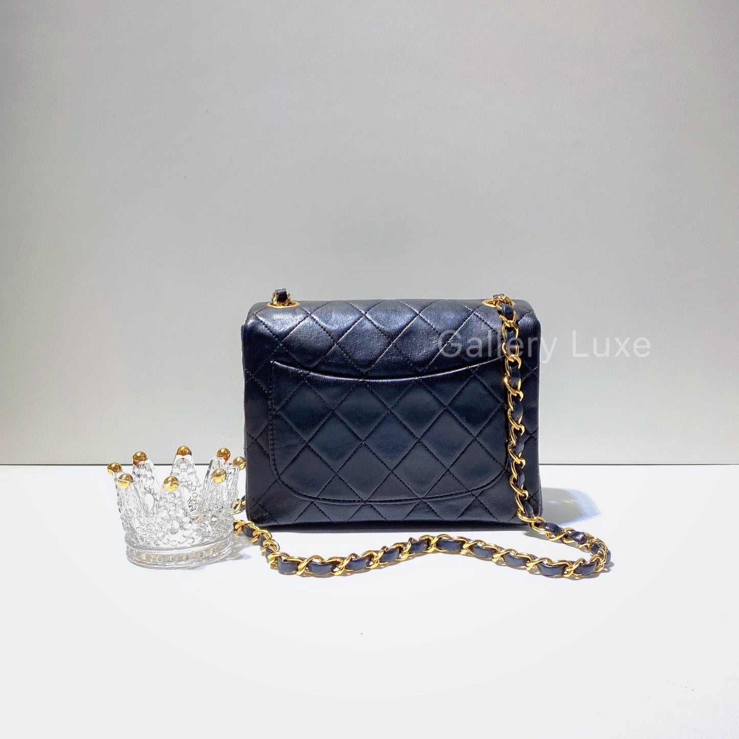 No.2776-Chanel Vintage Lambskin Classic Flap Mini 17cm