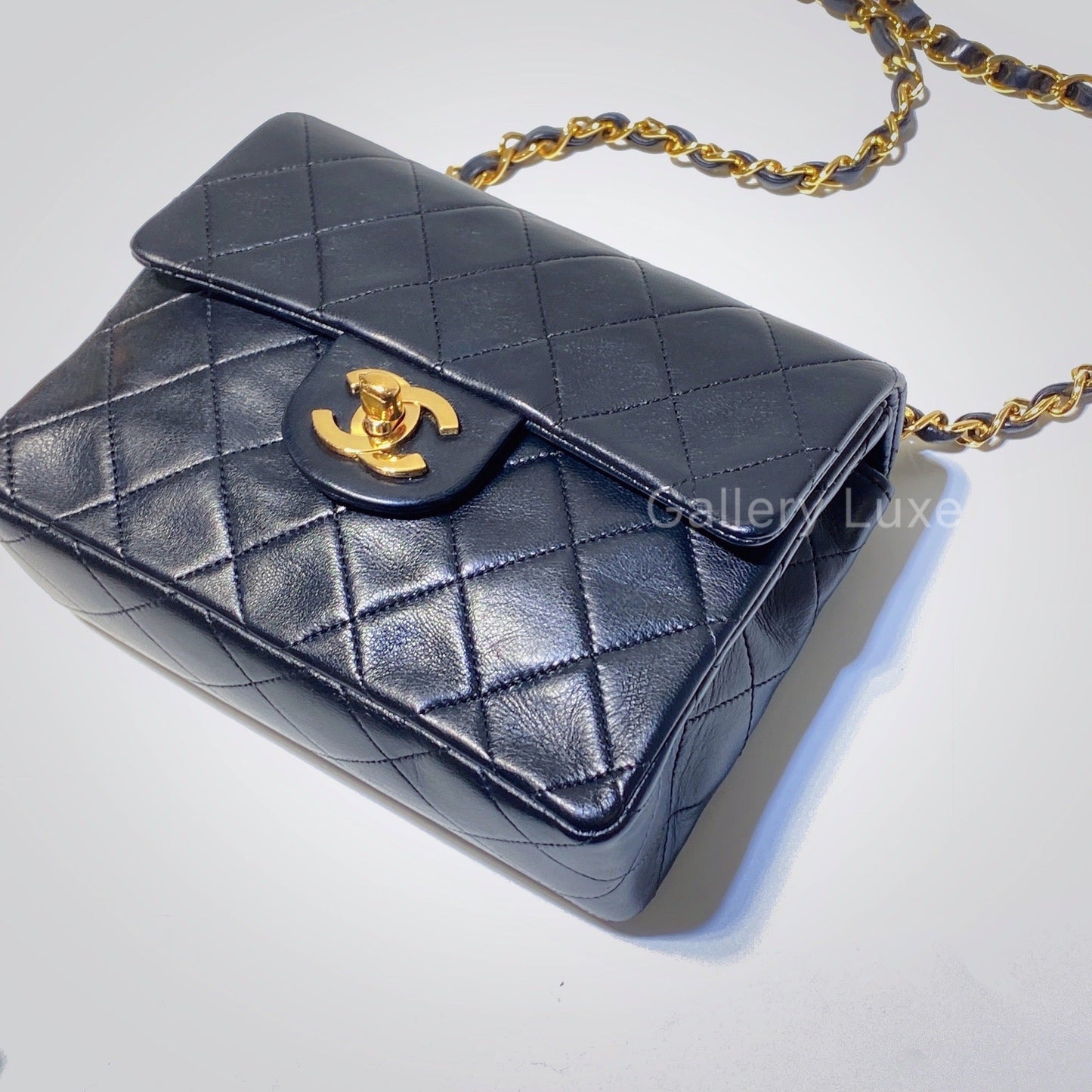 No.2776-Chanel Vintage Lambskin Classic Flap Mini 17cm