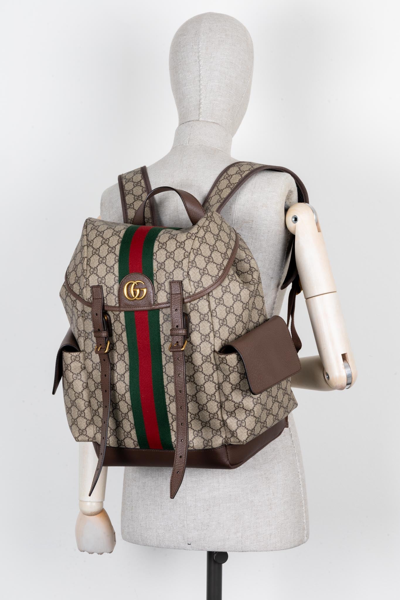 Luxury Gucci Trending 2025 Ophidia GG Medium Backpack