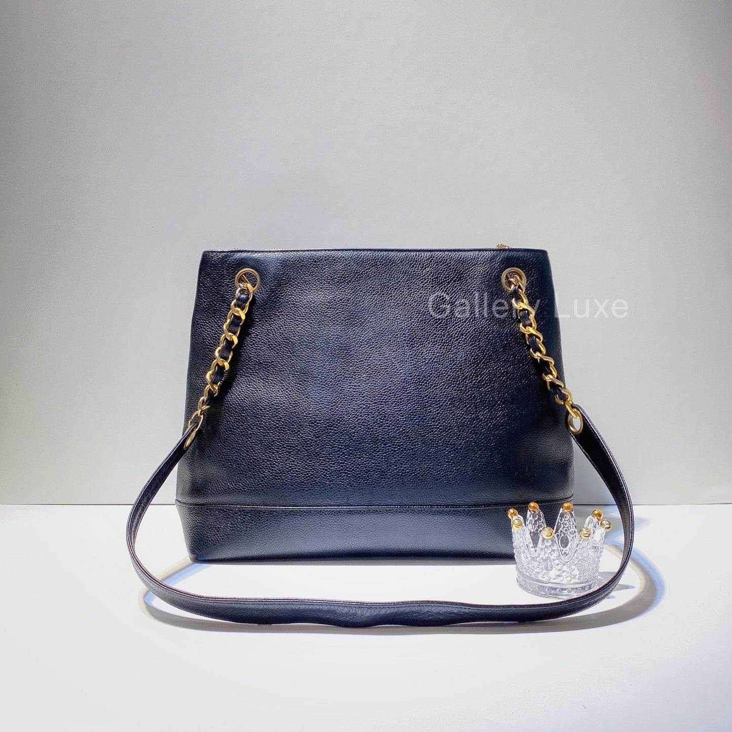 No.2783-Chanel Vintage Caviar Tote Bag