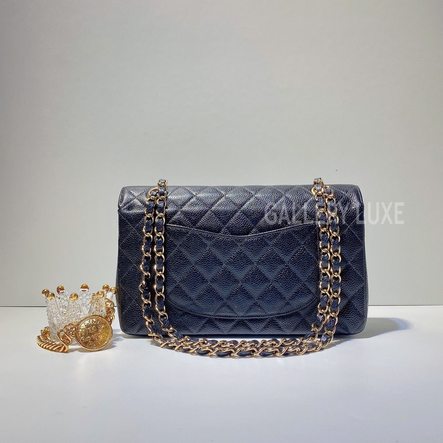 No.3107-Chanel Vintage Caviar Classic Flap 25cm