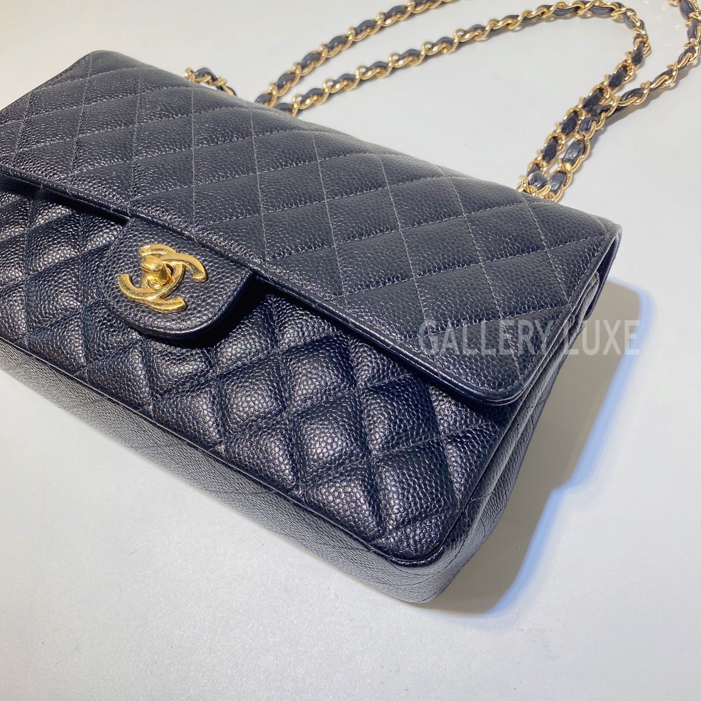 No.3107-Chanel Vintage Caviar Classic Flap 25cm