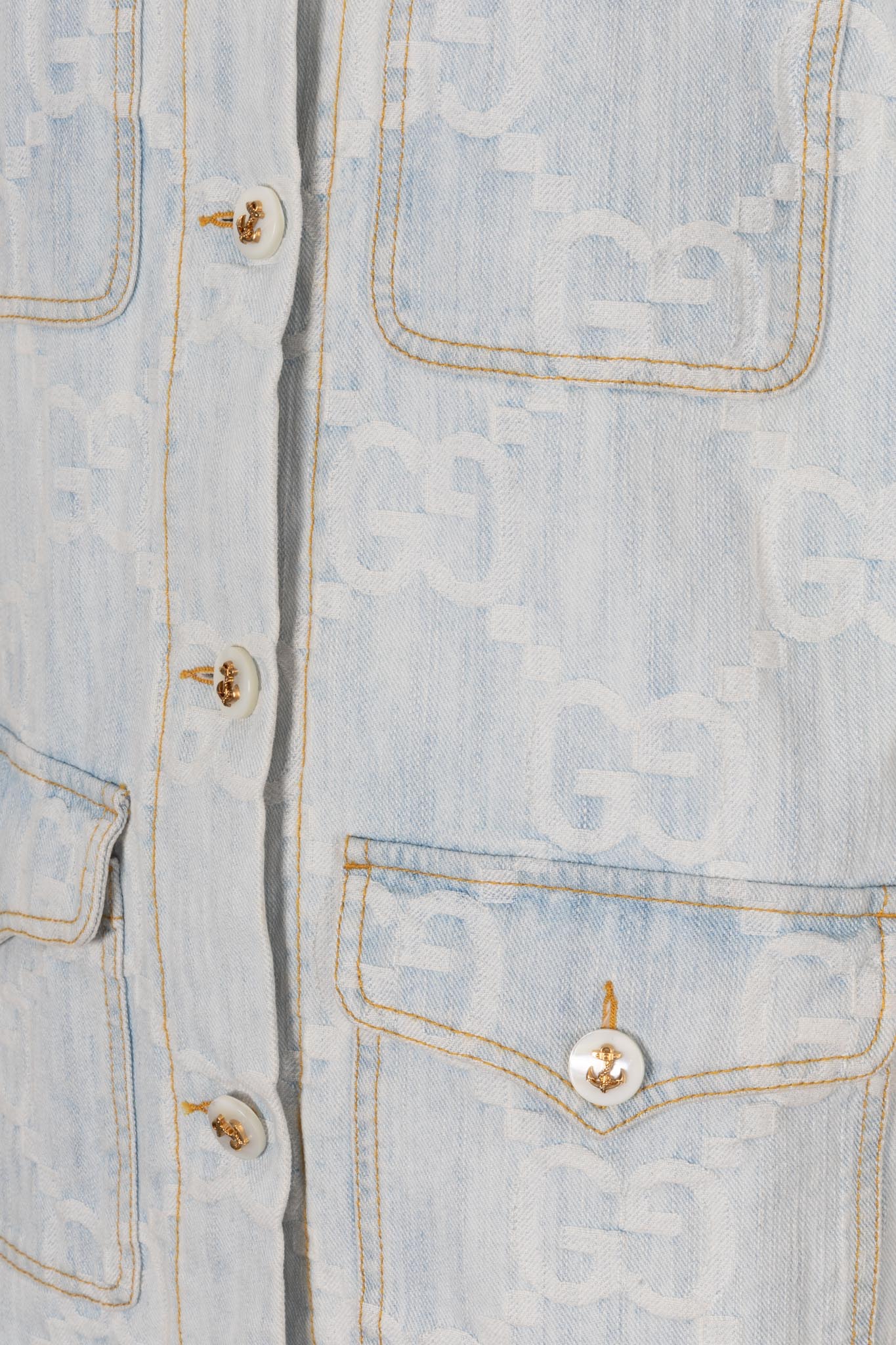 Luxury Gucci Trending 2025 California Embroidered GG Denim Jacket Blue