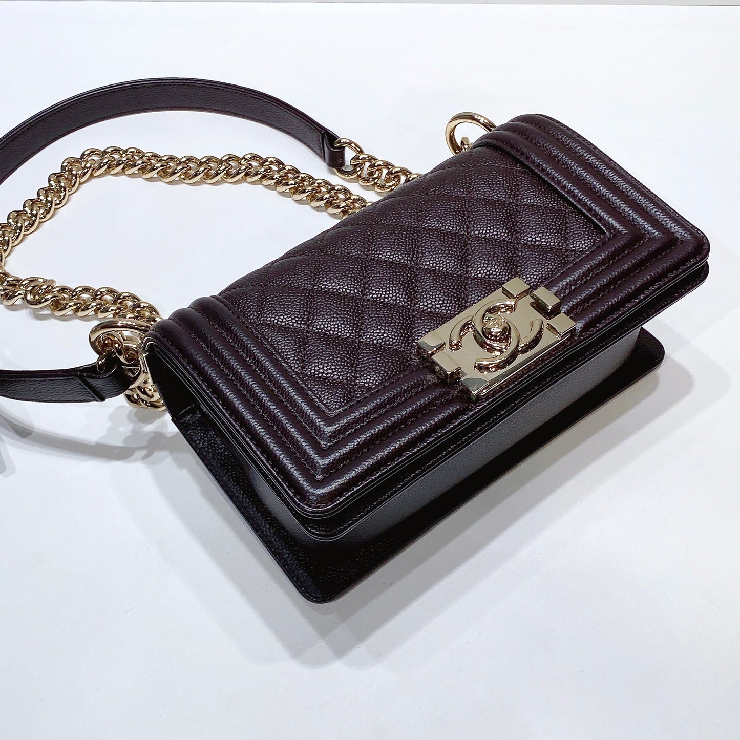 No.3625-Chanel Caviar Boy 20cm