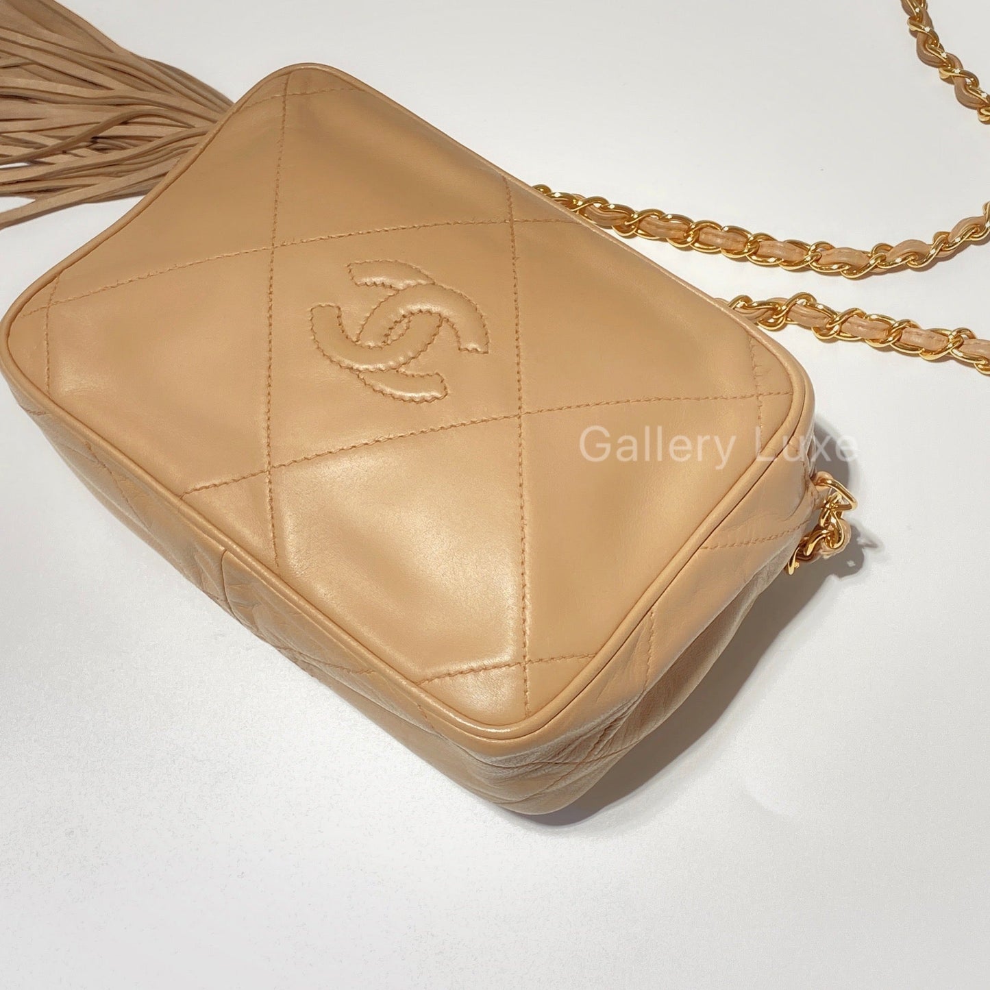 No.2008-Chanel Vintage Lambskin Camera Bag