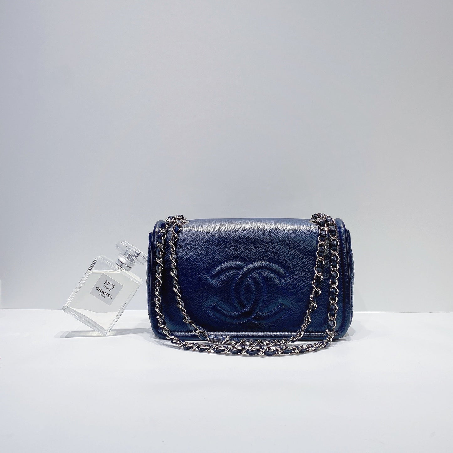 No.3607-Chanel Caviar Timeless CC Flap Bag